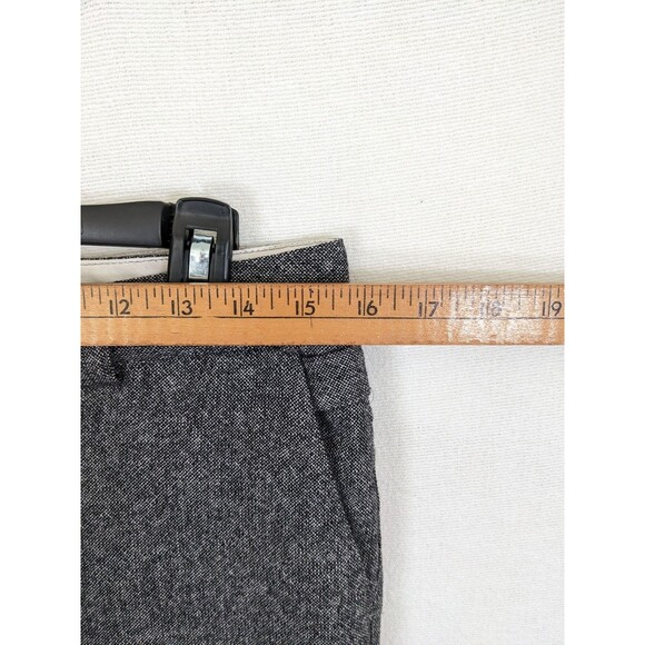 Body by Victoria The Christie Fit Gray Wool Dress Pants Women's Size 4 Tall - Picture 6 of 9